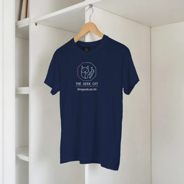 Lustiges Katzen T-Shirt für Programmierer Signature Design