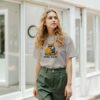 ustiges Krypto T-Shirt HODL TIGHT Bitcoin Katze