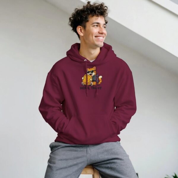 lustiger Krypto Hoodie HODL TIGHT Bitcoin Pullover
