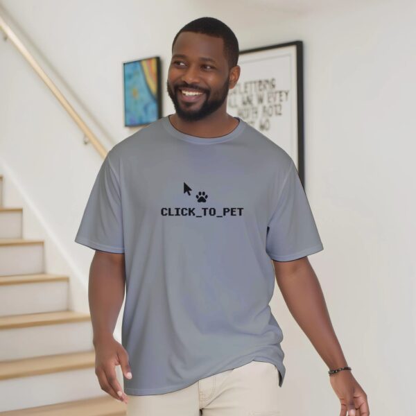 Informatiker Geschenk T-Shirt Click to Pet Design.