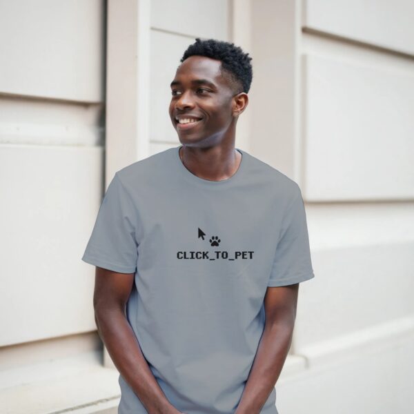 Informatiker Geschenk T-Shirt Click to Pet Design.