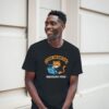 Lustiges Hacker T-Shirt für Entwickler Code Meowster Katze