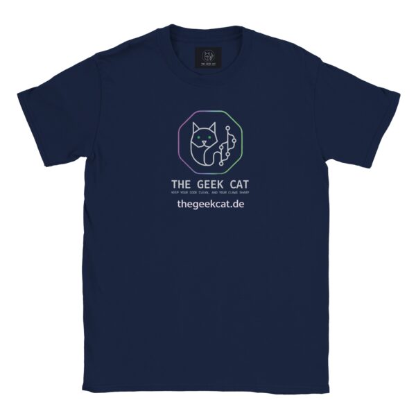 Lustiges Katzen T-Shirt für Programmierer Signature Design