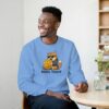 lustiges Krypto Sweatshirt HODL TIGHT Bitcoin Katze